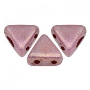 Les perles par Puca® Kheops kralen Opaque mix violet/gold ceramic look 03000/14496